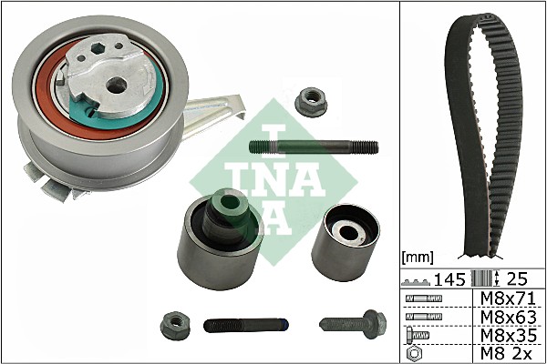 INA KOMPLET (KIT) ZOBATEGA JERMENA