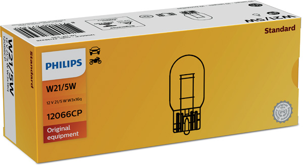 PHILIPS ŽARNICA W21/5W Standard CP 1/1