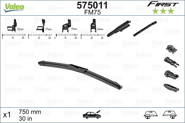 VALEO METLICA BRISALCA FIRST FLATBLADE