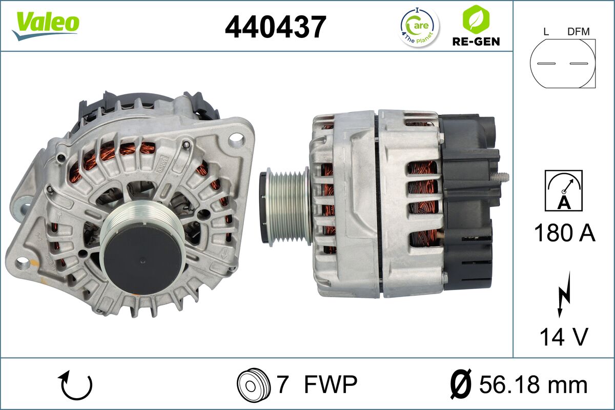 VALEO ALTERNATOR OBNOVLJEN