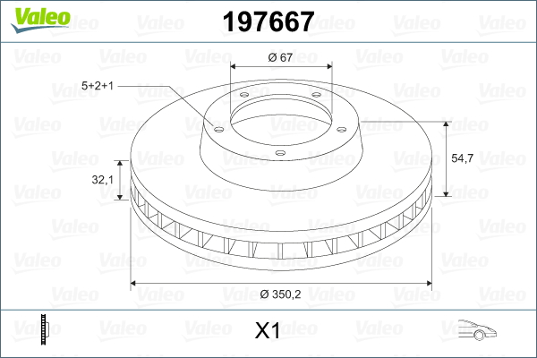 VALEO ZAVORNI DISK