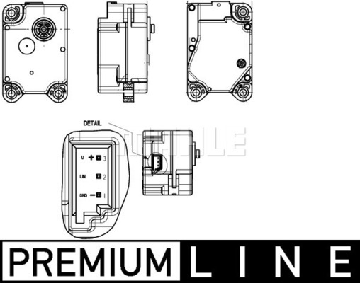 MAHLE NASTAVNI ELEMENT, MESALNA LOPUTA