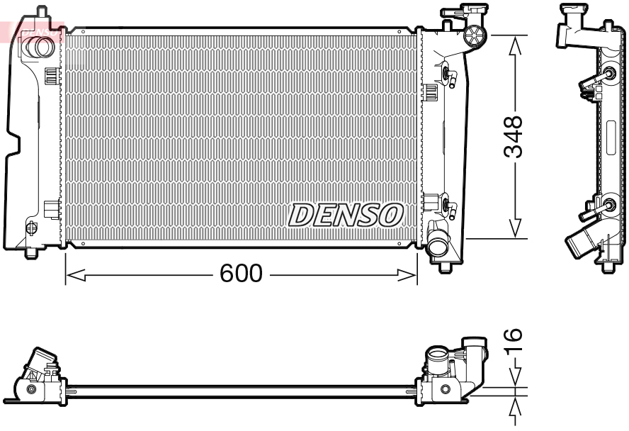 DENSO HLADILNIK MOTORJA