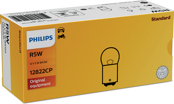 PHILIPS ŽARNICA R5W Standard CP 1/1