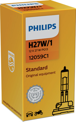 PHILIPS ŽARNICA H27W/1 Standard C1 1/1