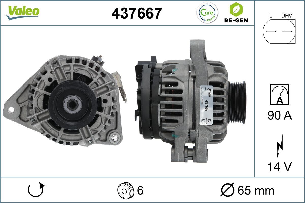 VALEO ALTERNATOR OBNOVLJEN