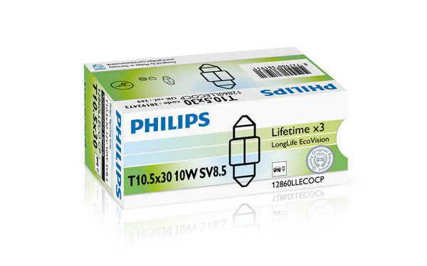 PHILIPS ŽARNICA SULFIT - FESTOON T10,5X30 LongerLife EcoVision CP 1/1