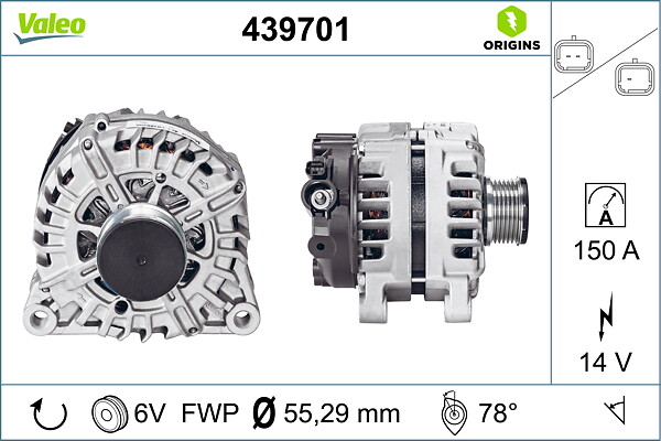 VALEO ALTERNATOR - NOV