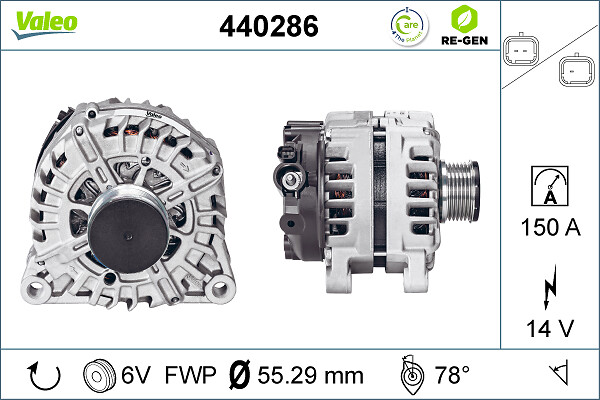 VALEO ALTERNATOR OBNOVLJEN