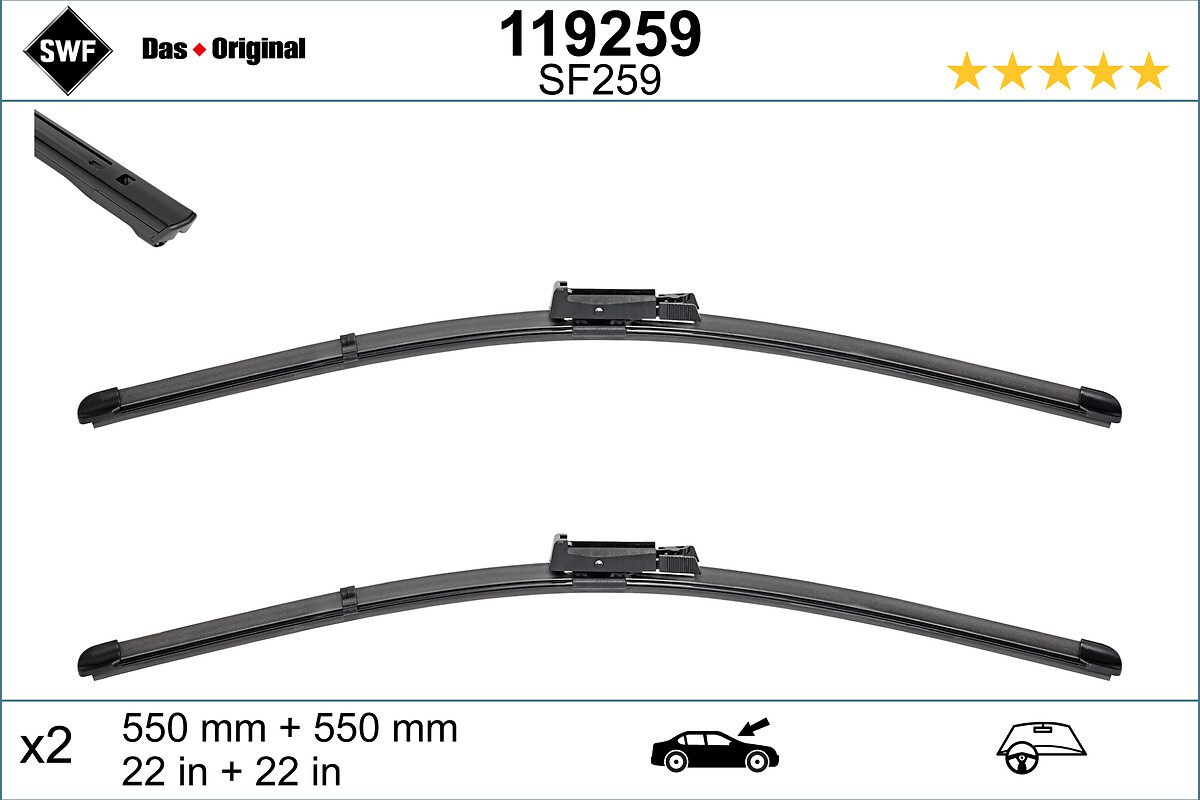 SWF METLICA BRISALCA - VISIOFLEX FLAT