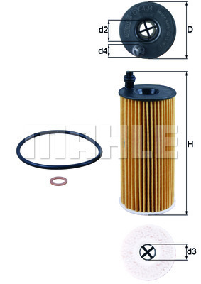 FILTER OLJA BMW - Euroton avtodeli