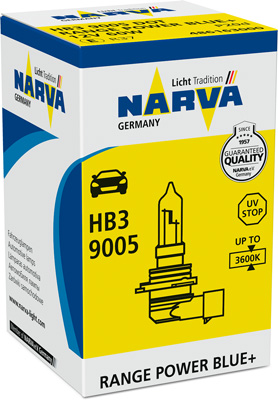 NARVA ŽARNICA UPGRADES HB3 9005 RPB+ 12V 65W P20D NVA C1 1/1