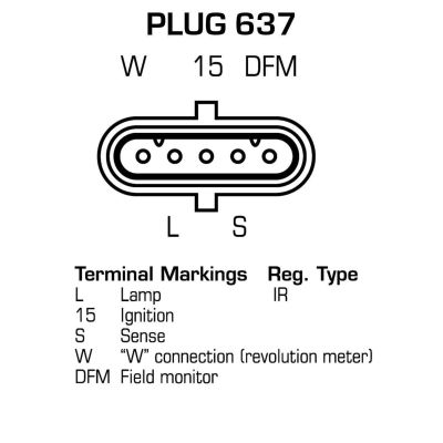 DELCO REMY ALTERNATOR - HD EU