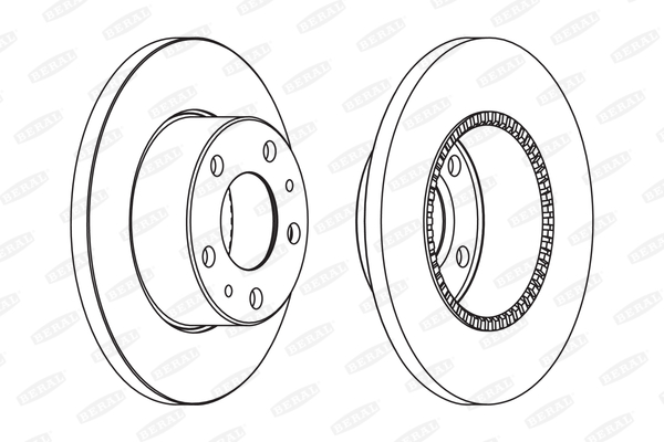 BERAL ZAVORNI DISK