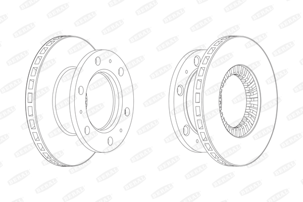 BERAL ZAVORNI DISK