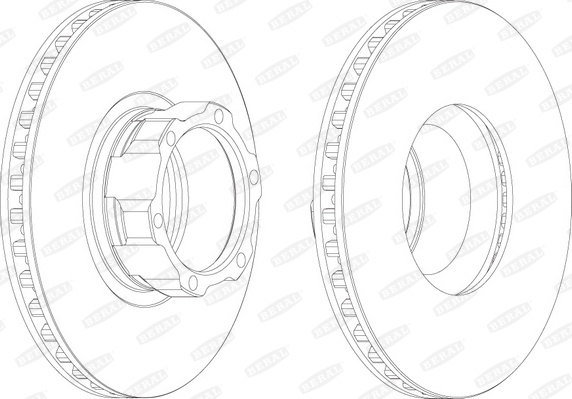 BERAL ZAVORNI DISK