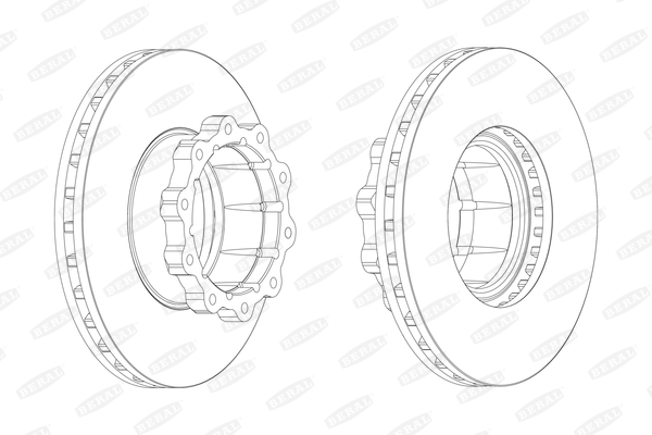 BERAL ZAVORNI DISK