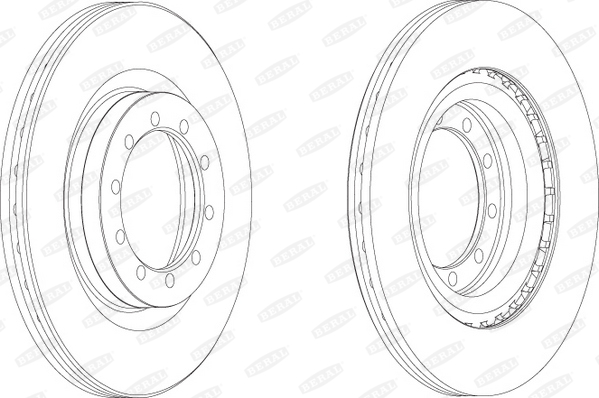 BERAL ZAVORNI DISK