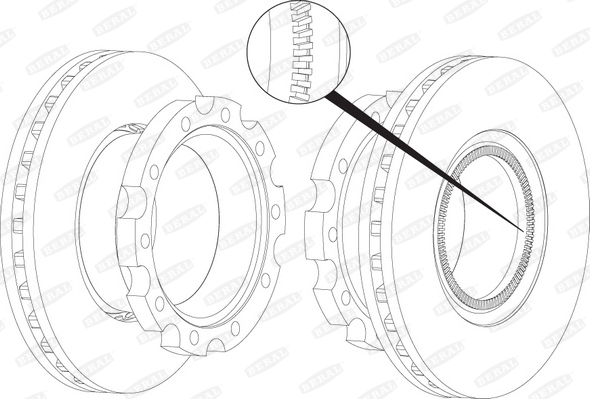 BERAL ZAVORNI DISK