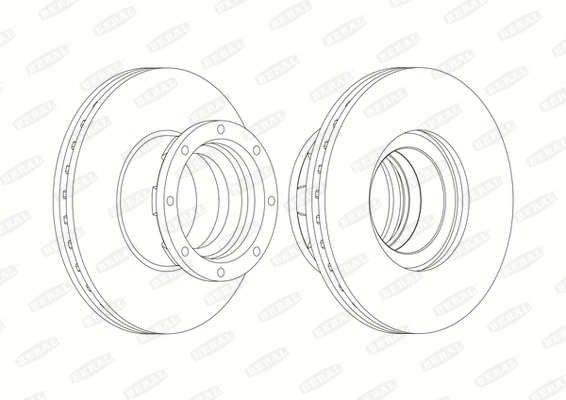 BERAL ZAVORNI DISK